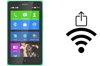 So generieren Sie einen QR-Code mit dem Wifi-Passwort auf einem Nokia XL