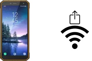 So generieren Sie einen QR-Code mit dem Wifi-Passwort auf einem Nomu S50 Pro