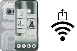 So generieren Sie einen QR-Code mit dem Wifi-Passwort auf einem Nothing Phone (2a) Plus