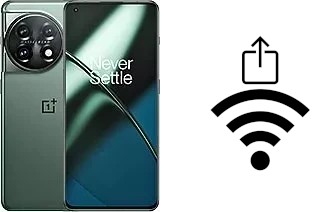 So generieren Sie einen QR-Code mit dem Wifi-Passwort auf einem OnePlus 11