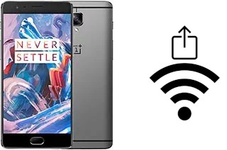 So generieren Sie einen QR-Code mit dem Wifi-Passwort auf einem OnePlus 3