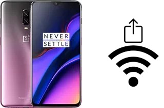 So generieren Sie einen QR-Code mit dem Wifi-Passwort auf einem OnePlus 6T