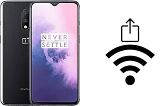 So generieren Sie einen QR-Code mit dem Wifi-Passwort auf einem OnePlus 7