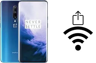 So generieren Sie einen QR-Code mit dem Wifi-Passwort auf einem OnePlus 7 Pro