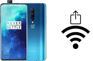 So generieren Sie einen QR-Code mit dem Wifi-Passwort auf einem OnePlus 7T Pro