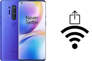 So generieren Sie einen QR-Code mit dem Wifi-Passwort auf einem OnePlus 8 Pro