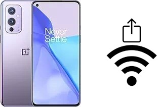 So generieren Sie einen QR-Code mit dem Wifi-Passwort auf einem OnePlus 9