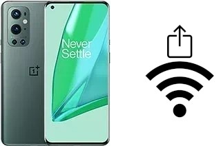 So generieren Sie einen QR-Code mit dem Wifi-Passwort auf einem OnePlus 9 Pro