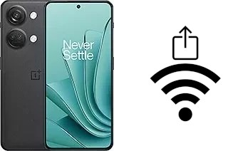 So generieren Sie einen QR-Code mit dem Wifi-Passwort auf einem OnePlus Ace 2V