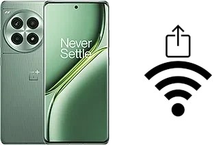 So generieren Sie einen QR-Code mit dem Wifi-Passwort auf einem OnePlus Ace 3 Pro