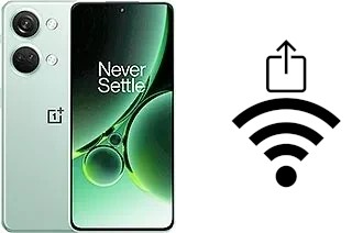 So generieren Sie einen QR-Code mit dem Wifi-Passwort auf einem OnePlus Nord 3