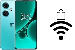 So generieren Sie einen QR-Code mit dem Wifi-Passwort auf einem OnePlus Nord CE3