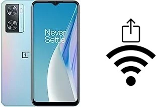 So generieren Sie einen QR-Code mit dem Wifi-Passwort auf einem OnePlus Nord N20 SE