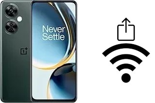 So generieren Sie einen QR-Code mit dem Wifi-Passwort auf einem OnePlus Nord N30