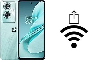 So generieren Sie einen QR-Code mit dem Wifi-Passwort auf einem OnePlus Nord N30 SE