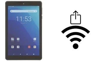 So generieren Sie einen QR-Code mit dem Wifi-Passwort auf einem ONN Tablet Pro 8