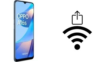 So generieren Sie einen QR-Code mit dem Wifi-Passwort auf einem Oppo a16s