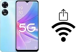 So generieren Sie einen QR-Code mit dem Wifi-Passwort auf einem Oppo A1x