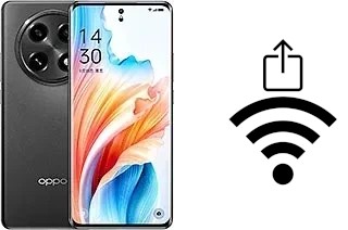 So generieren Sie einen QR-Code mit dem Wifi-Passwort auf einem Oppo A2 Pro