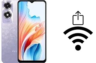 So generieren Sie einen QR-Code mit dem Wifi-Passwort auf einem Oppo A2x