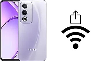 So generieren Sie einen QR-Code mit dem Wifi-Passwort auf einem Oppo A3 Pro (India)