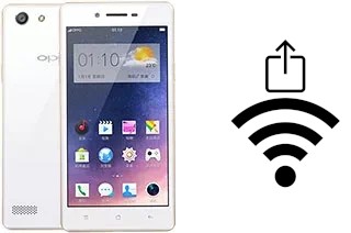 So generieren Sie einen QR-Code mit dem Wifi-Passwort auf einem Oppo A33