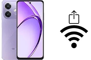 So generieren Sie einen QR-Code mit dem Wifi-Passwort auf einem Oppo A3x