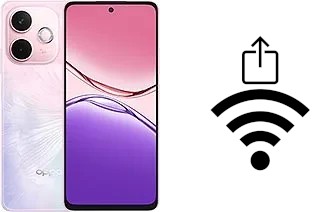 So generieren Sie einen QR-Code mit dem Wifi-Passwort auf einem Oppo A5 Pro (2025)