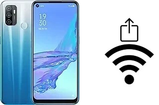 So generieren Sie einen QR-Code mit dem Wifi-Passwort auf einem Oppo a53 (2020)