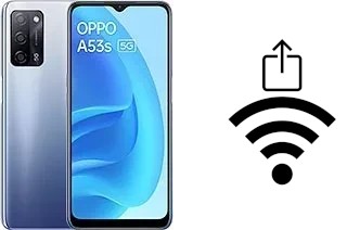 So generieren Sie einen QR-Code mit dem Wifi-Passwort auf einem Oppo A53s 5G