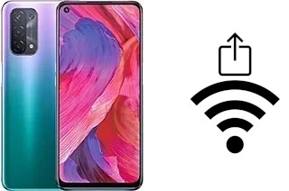 So generieren Sie einen QR-Code mit dem Wifi-Passwort auf einem Oppo A54 5G