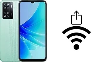 So generieren Sie einen QR-Code mit dem Wifi-Passwort auf einem Oppo A57 4G