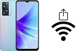 So generieren Sie einen QR-Code mit dem Wifi-Passwort auf einem Oppo A57s