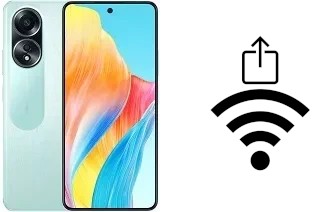 So generieren Sie einen QR-Code mit dem Wifi-Passwort auf einem Oppo A58 4G