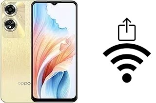 So generieren Sie einen QR-Code mit dem Wifi-Passwort auf einem Oppo A59 (2023)