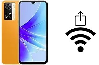 So generieren Sie einen QR-Code mit dem Wifi-Passwort auf einem Oppo A77s