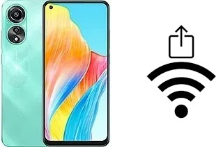 So generieren Sie einen QR-Code mit dem Wifi-Passwort auf einem Oppo A78 4G