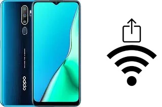 So generieren Sie einen QR-Code mit dem Wifi-Passwort auf einem Oppo A9 (2020)