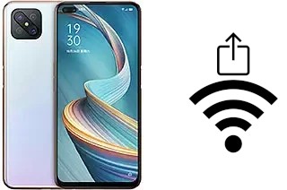 So generieren Sie einen QR-Code mit dem Wifi-Passwort auf einem Oppo A92s