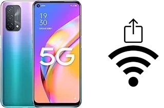 So generieren Sie einen QR-Code mit dem Wifi-Passwort auf einem Oppo A93 5G