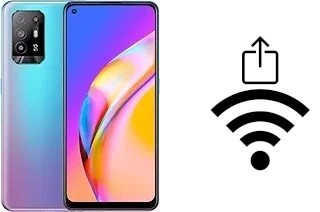 So generieren Sie einen QR-Code mit dem Wifi-Passwort auf einem Oppo A94 5G