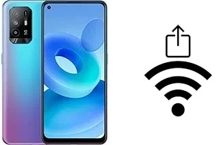 So generieren Sie einen QR-Code mit dem Wifi-Passwort auf einem Oppo A95 5G