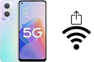 So generieren Sie einen QR-Code mit dem Wifi-Passwort auf einem Oppo A96