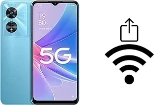 So generieren Sie einen QR-Code mit dem Wifi-Passwort auf einem Oppo Oppo A97