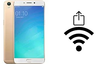 So generieren Sie einen QR-Code mit dem Wifi-Passwort auf einem Oppo F1 Plus