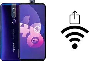 So generieren Sie einen QR-Code mit dem Wifi-Passwort auf einem Oppo F11 Pro