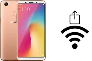 So generieren Sie einen QR-Code mit dem Wifi-Passwort auf einem Oppo F5 Youth