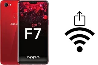 So generieren Sie einen QR-Code mit dem Wifi-Passwort auf einem Oppo F7