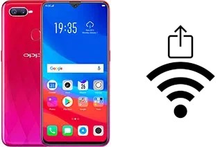 So generieren Sie einen QR-Code mit dem Wifi-Passwort auf einem Oppo F9