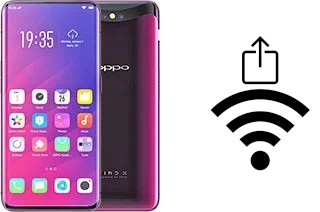 So generieren Sie einen QR-Code mit dem Wifi-Passwort auf einem Oppo Find X